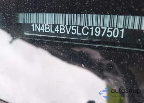 2020 Nissan Altima S Fwd z USA, uszkodzony, nr VIN 1N4BL4BV5LC197501